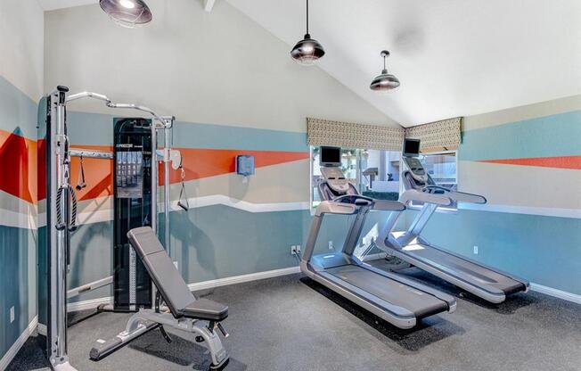 Fitness Center treadmill  at Adagio, La Mesa, CA