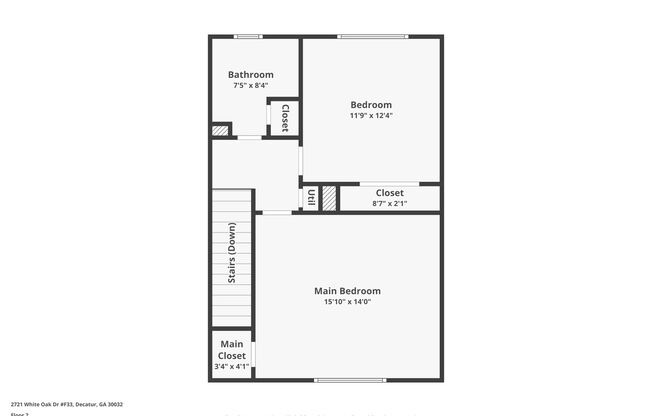2 beds, 1.5 baths, 1,100 sqft, $1,299, Unit C11
