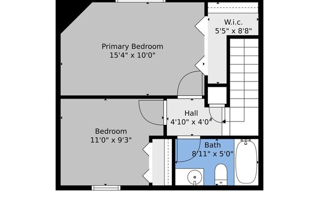 2 beds, 2 baths, $2,300, Unit 204