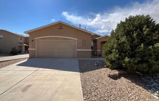 3 Bedroom + Office Single Story Home Available Near Main Street SW & I-25 in Huning Ranch, Los Lunas!