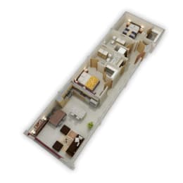 2 beds, 2 baths, 902 sqft, $1,650