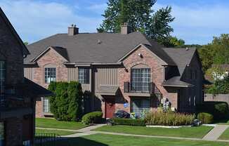 Private Patio/Balcony at Pilgrim Village - Canton, MI, Canton, 48187