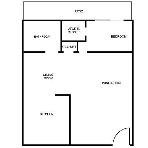 1 bed, 1 bath, 700 sqft, $1,695, Unit 35