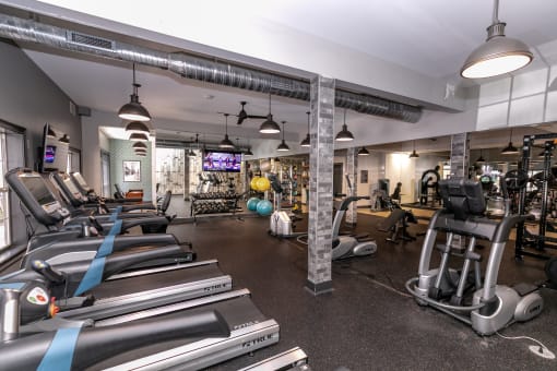 Fitness Center at Willowest in Collier Hills in Atlanta, GA 30318