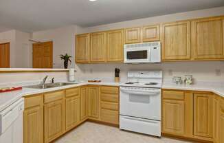 Heritage Park Kitchen with a Full Appliance Package