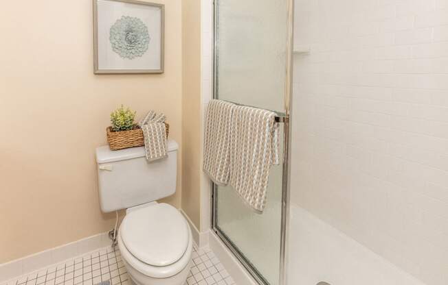 Master on suite bathroom with stand up shower