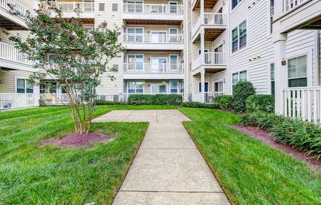 Green Space Walking Trail at MetroPlace at Town Center, Maryland