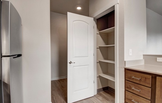 Bathroom with Extra Cabinet Space | Tualatin OR Apartments | River Ridge