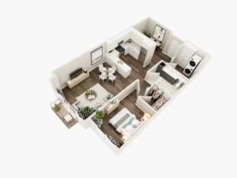 1 bed, 1 bath, 845 sqft, $3,315