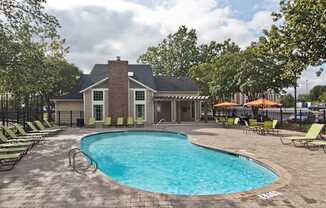 Glimmering Pool at Willow Ridge Apartments, Charlotte, NC, 28210