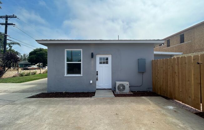 Introducing a newly rebuilt attached studio in the desirable location of Carlsbad Village!!