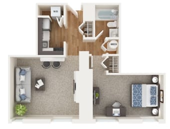 1 bed, 1 bath, $1,505