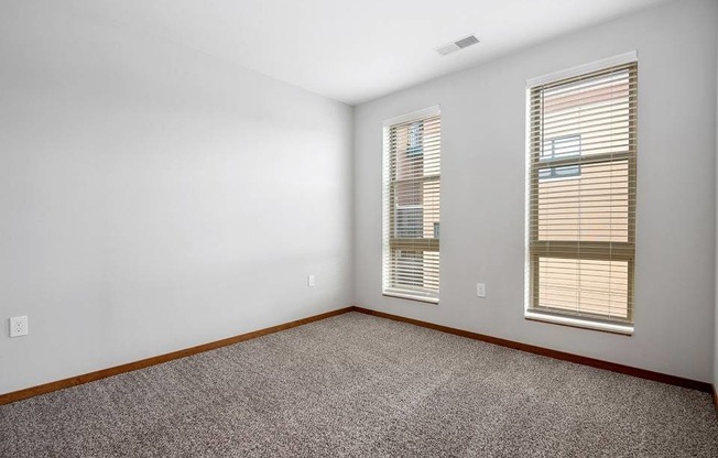 Bedroom with window view and ceiling light1  at 1910 on Water, Milwaukee, WI, 53202