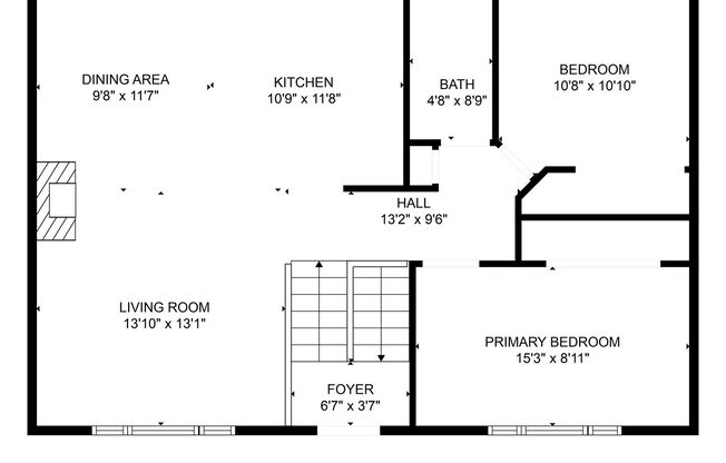 3 beds, 2 baths, 1,475 sqft, $1,700, Unit 13703