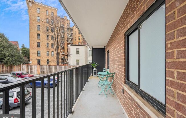 Incredible Location in Dupont Circle- Updated One Bedroom W/Private Balcony, Pets Welcomed!