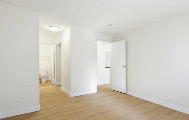Bedroom with Hard Surface Flooring