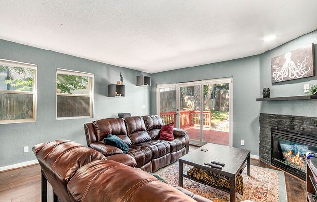 End Unit Townhome with Large Patio and Amble Outdoor Space!