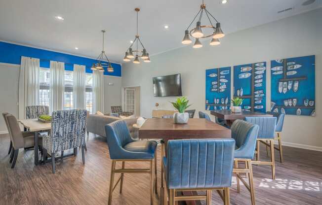 Reserve Clubhouse Living Room at St. Andrews Reserve, North Carolina