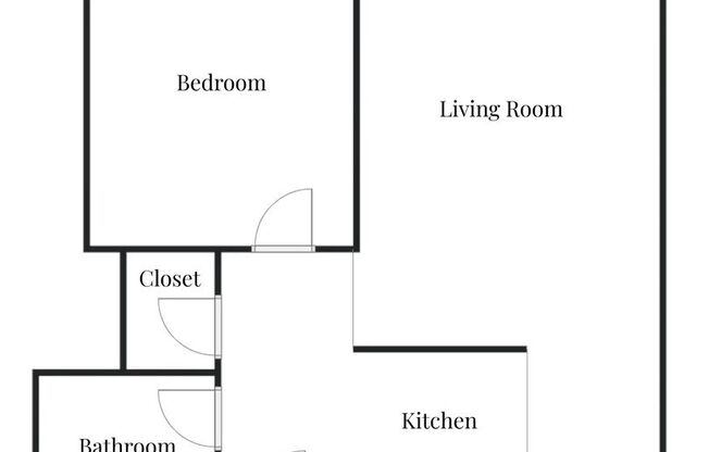 1 bed, 1 bath, 605 sqft, $975, Unit 203u