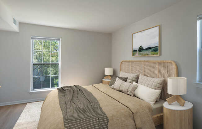 Bedroom with Hard Surface Flooring