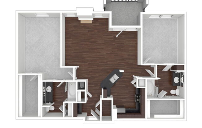 2 beds, 2 baths, 1,185 sqft, $1,899