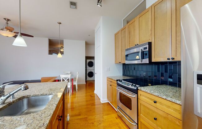 Court 6 Uptown Condo: Walk to First Ward Park, Light Rail, Stunning Views, Furnished & Bright!