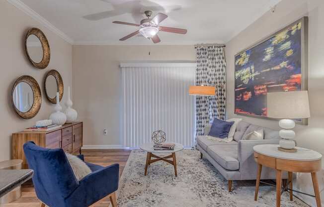 Living Room at Wind Dance, Carrollton, 75010