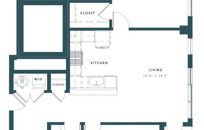 2 beds, 2 baths, 1,095 sqft, $2,225, Unit 111