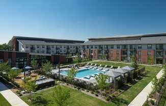 Resort-style Pool with Cabanas