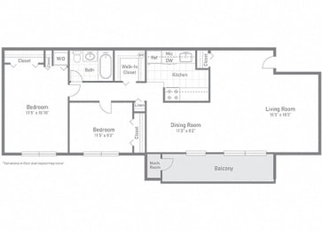 2 beds, 1 bath, 1,174 sqft, $2,455