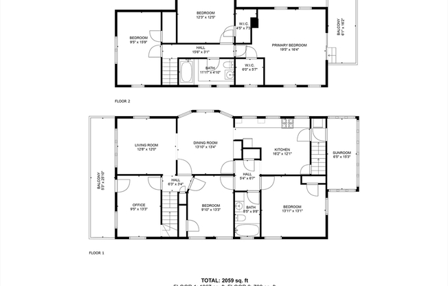 5 beds, 2 baths, 2,134 sqft, $4,300, Unit 2