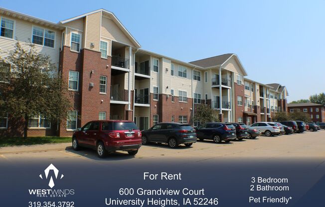 $2,100 | 3 Bedroom, 2 Bathroom Condo | No Pets | Available for August 1st, 2025 Move In!