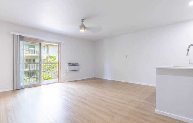 Living Room with Hard Surface Flooring