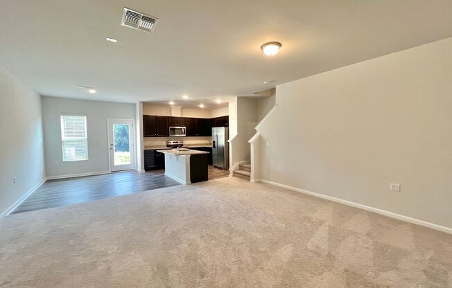 New Construction 3BD, 2.5BA Wendell Townhome with a 1-Car Garage in an HOA Community