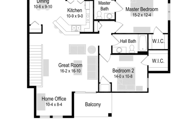 2 beds, 2 baths, 1,300 sqft, $1,846, Unit 1625-205