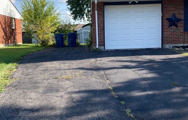 3 Bedroom, 1 Bath Ranch Home w/Attached 1 Car Garage, Fenced Yard and Shed - Minutes from I-70!