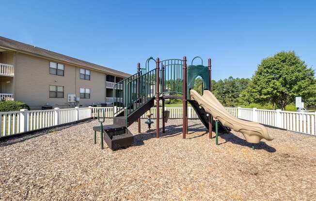 our apartments have a playground for your kids to play