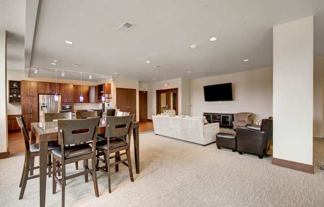 Avenir Resident Lounge Apartments for rent Milwaukee, Wisconsin