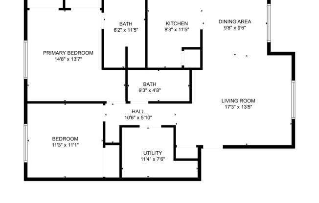 2 beds, 2 baths, 1,065 sqft, $1,245, Unit 4866 W 4780 S #10