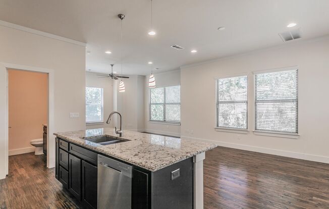 Alta Vista West community, three story townhome built in 2018