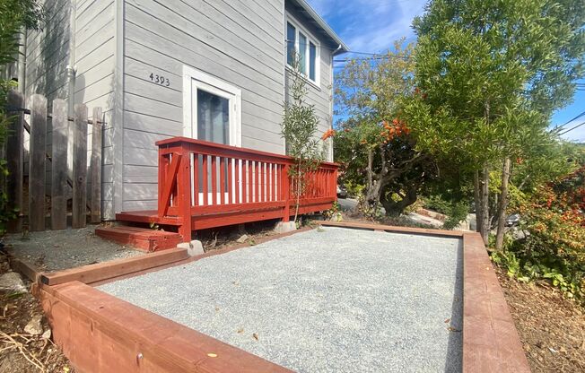 Enjoy South Bay Views from your Sunny & Private Deck. Lower Unit of a Duplex