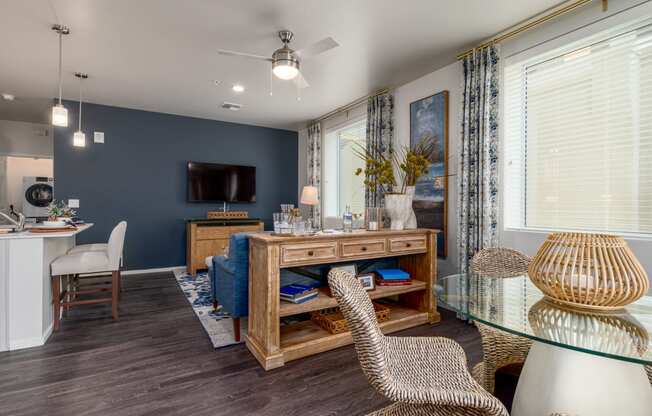 dining are and living space