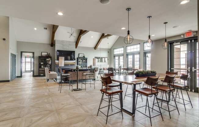 Large Community Clubhouse at 24 at Bloomfield, Michigan