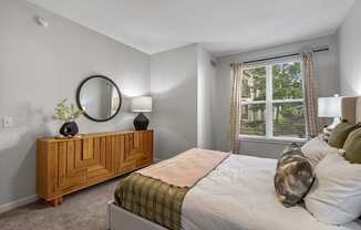Primary Bedroom at Avant at the Arboretum Apartments in Lisle, IL 60532