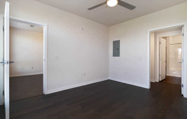 Bedroom with Hard Surface Flooring
