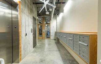 Package Locker at Lower Burnside Lofts, Portland, 97214