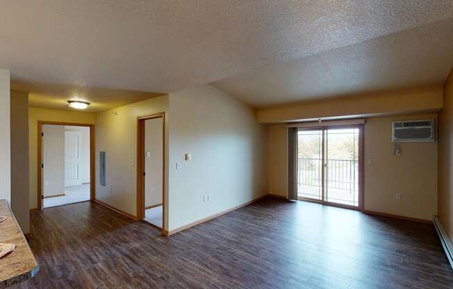 Williston Garden Living Room Three bedroom Apartment for rent Williston, ND