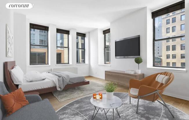 Studio, 1 bath, 496 sqft, $3,100, Unit 8K