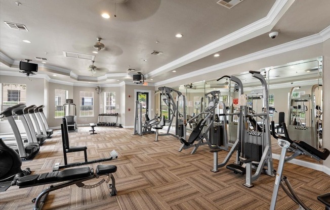 the estates at tanglewood|fitness center