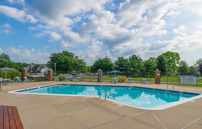 Invigorating Swimming Pool at Arbor Lakes Apartments, Indiana